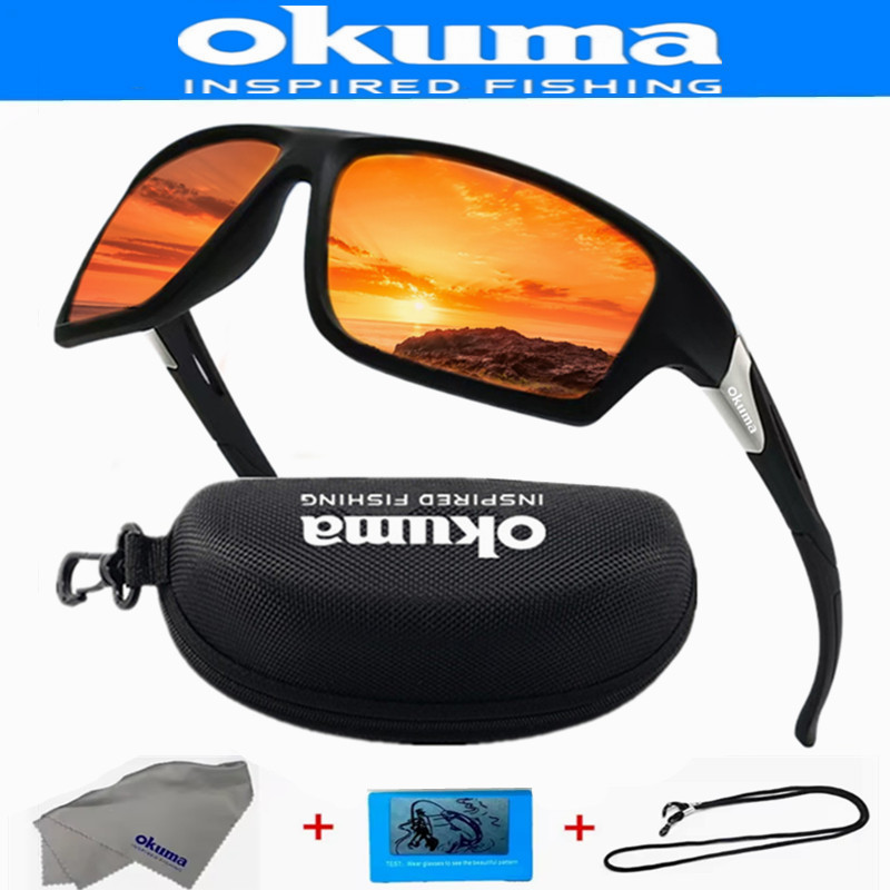Surf Reel - Okuma Neue polarisierte Angel-Sonnenbrille UV400 für