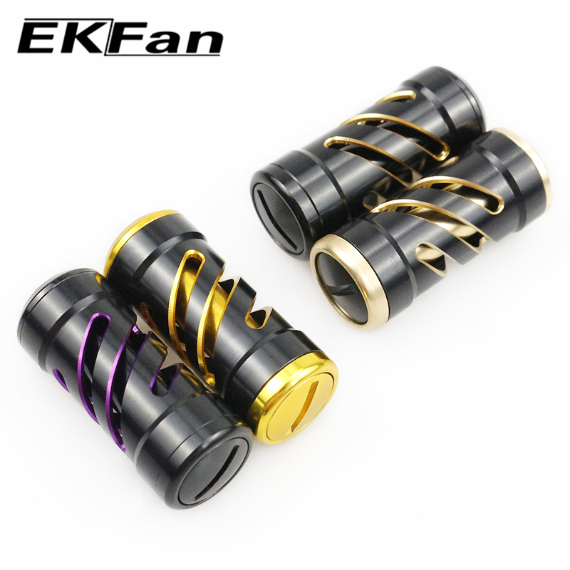 Fly Reel - EKFan Aluminiumlegierung Spinning Baitcasting Angelrollenknopf für