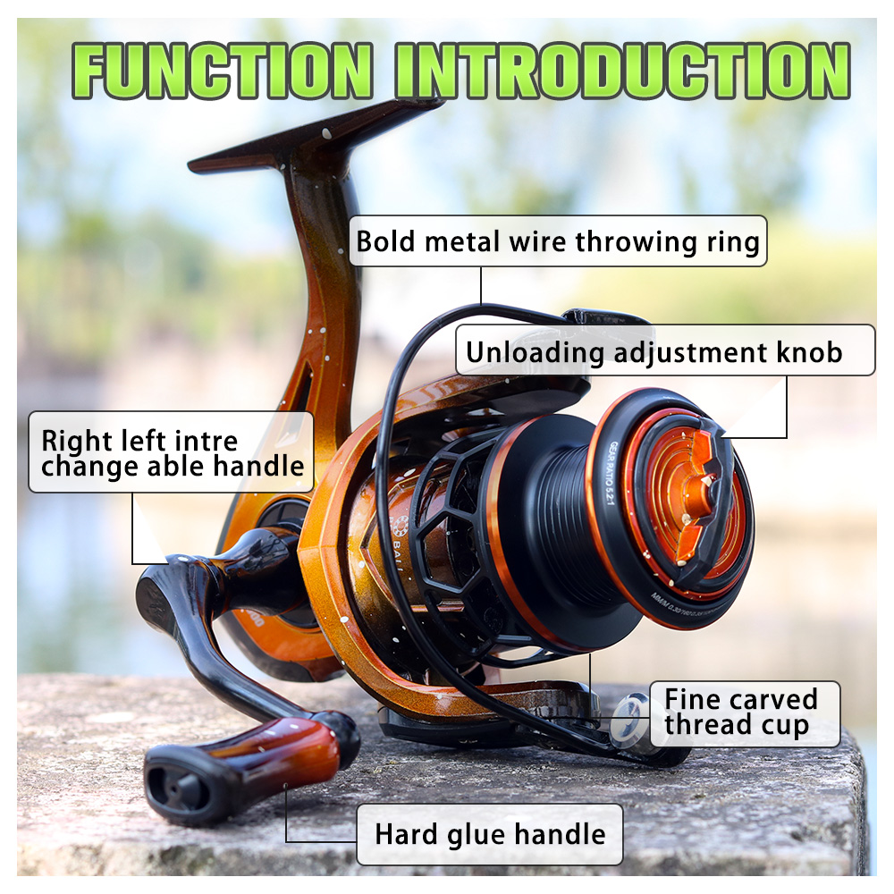 JOSBY Spinnrolle 1000 2000 300 – Surf Reel Bewertung und Preis