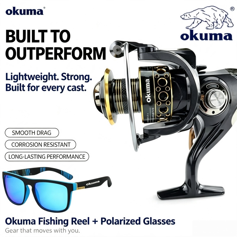 OKUMA-Spinnrolle, ultraleichte – Surf Reel Bewertung und Preis
